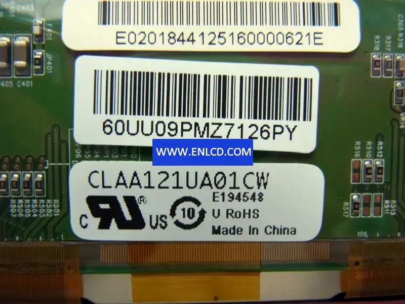 CLAA121UA01CW CPT LCD panel replacement