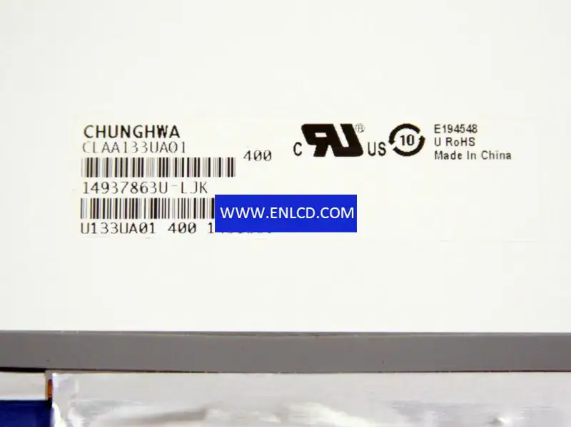 Remplacement du panneau LCD CLAA133UA01 CPT pour ordinateur portable