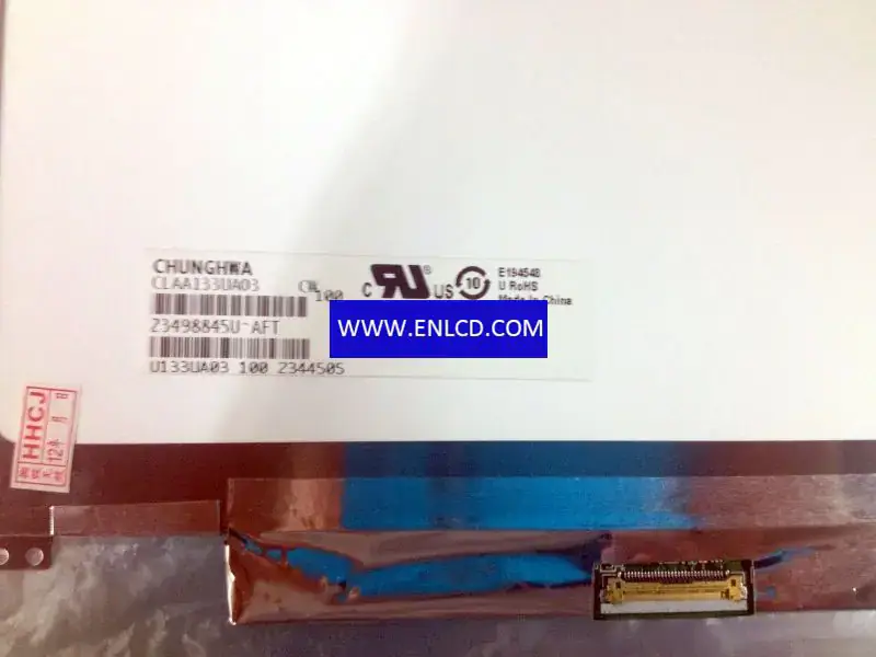CLAA133UA03 Pannello LCD CPT sostitutivo per laptop