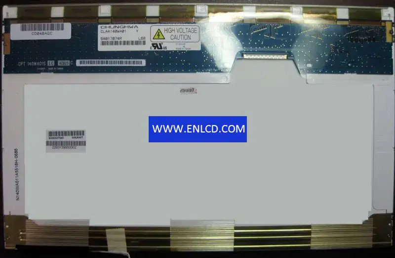 Remplacement du panneau LCD CLAA140WA01 CPT pour ordinateur portable