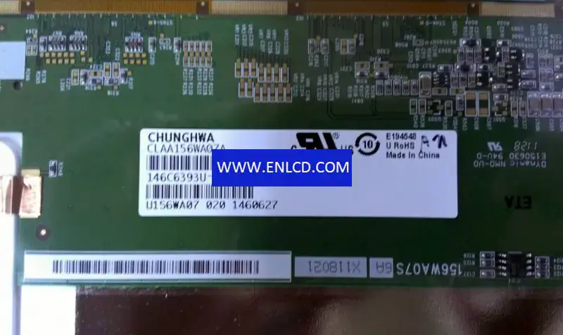 Remplacement du panneau LCD CLAA156WA07A CPT pour ordinateur portable