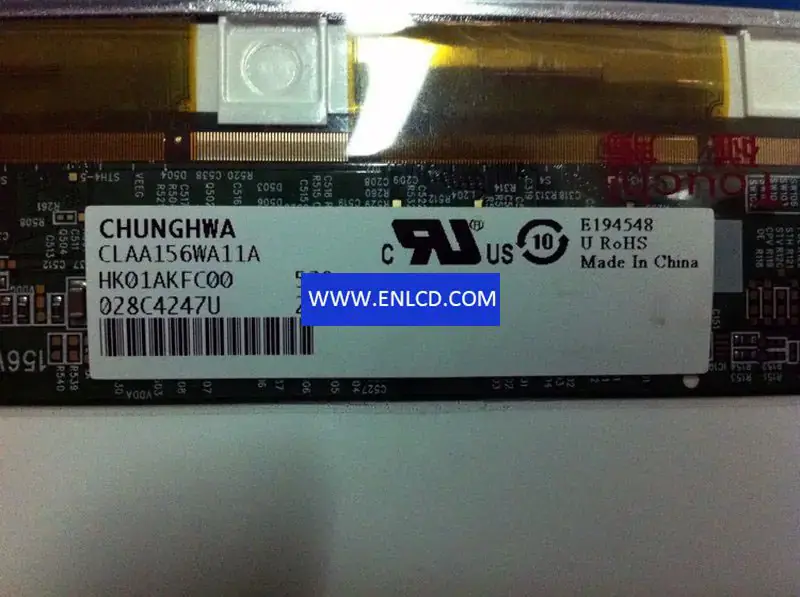 CLAA156WA11A ラップトップ用 CPT LCD パネル交換品