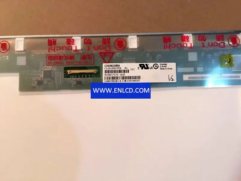 CLAA184FP01 CPT ラップトップ用 LCD パネル交換品