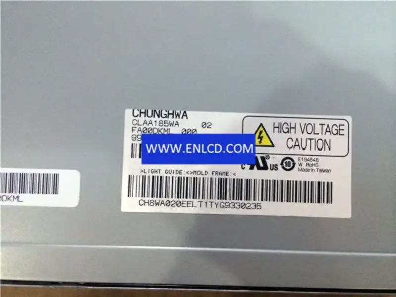 CLAA185WA02 CPT デスクトップ モニター用 LCD パネル交換品