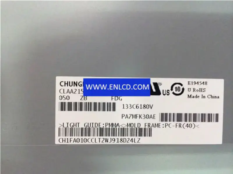 Remplacement du panneau LCD CLAA215FA01 CPT