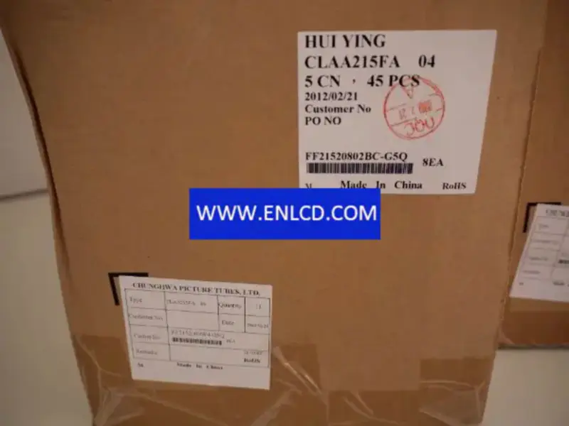 CLAA215FA04 V4 CPT LCD panel replacement