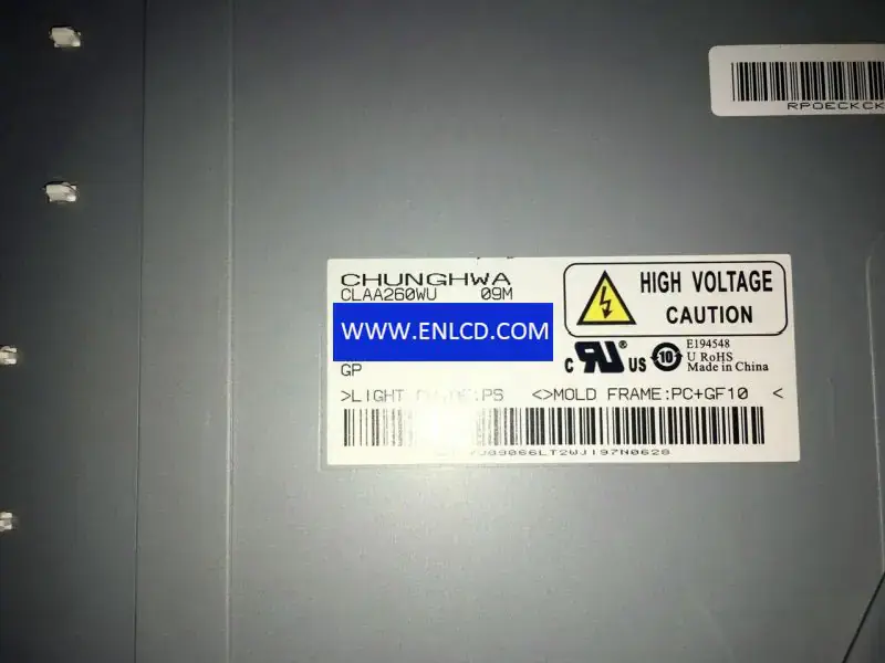 CLAA260WU09M CPT デスクトップモニター用 LCD パネル交換品