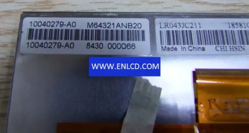 LR043JC211 Vervanging van het Innolux LCD-paneel
