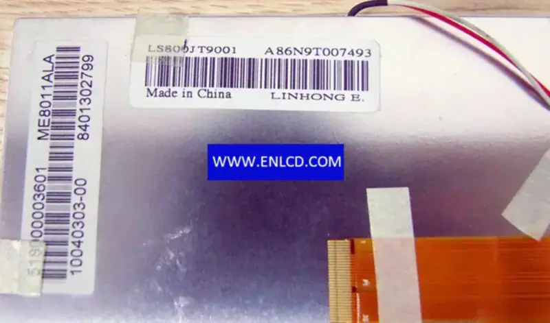 LS800JT9001 Innolux LCD-paneel vervanging