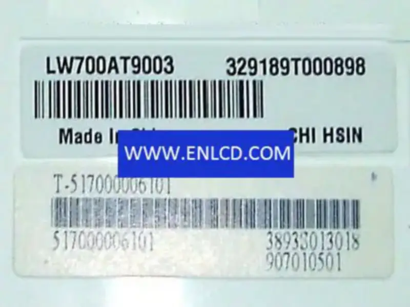 LW700AT9003 Innolux LCD panel replacement