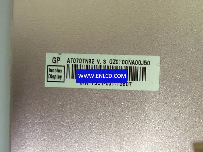 AT070TN92 V.3 Innolux Remplacement du panneau LCD pour écran tactile