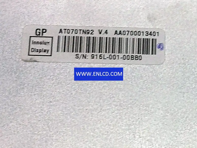 AT070TN92 V.4 Innolux LCD panel replacement