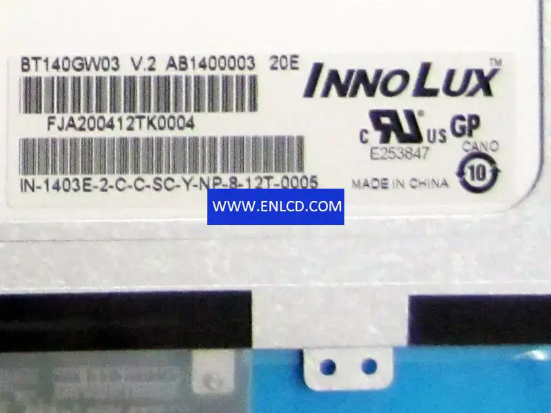 BT140GW03 V.2 Innolux Zamiennik panelu LCD do laptopa