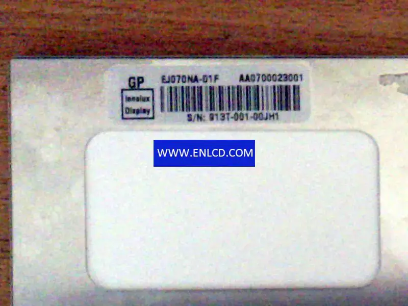 EJ070NA-01F Wymiana panelu LCD Innolux