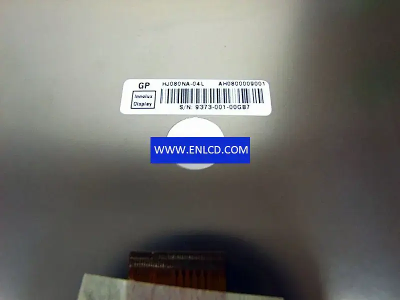 Dizüstü Bilgisayar için HJ080NA-04L Innolux LCD panel değiştirme