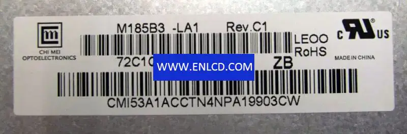 M185B3-LA1 Innolux LCD panel replacement for Desktop Monitor
