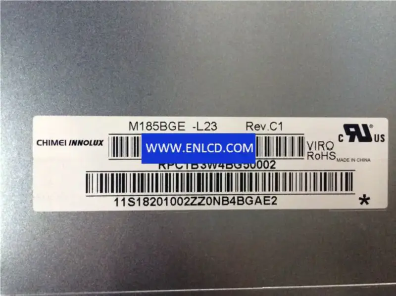 Remplacement du panneau LCD M185BGE-L23 Innolux pour moniteur de bureau