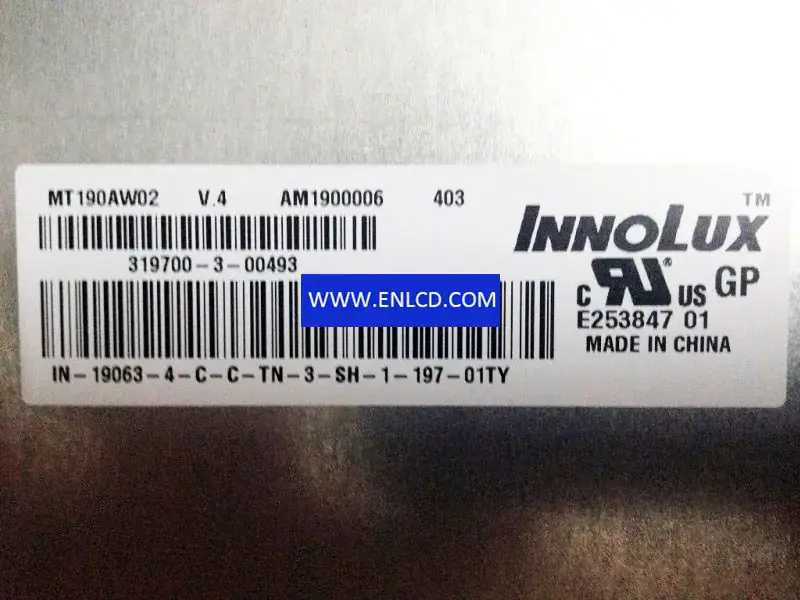 Innolux MT190AW02 V.4 LCD panel replacement for Desktop Monitor