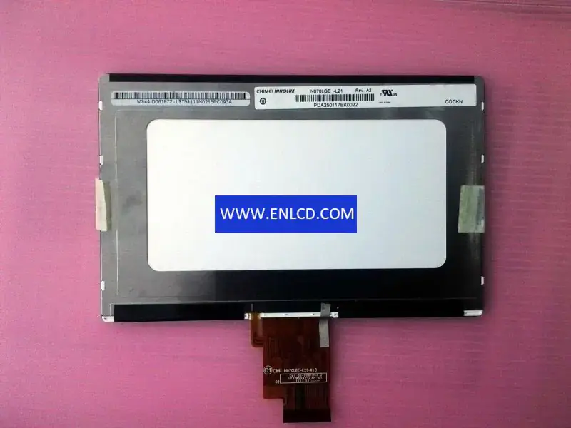 Remplacement du panneau LCD Innolux N070LGE-L21
