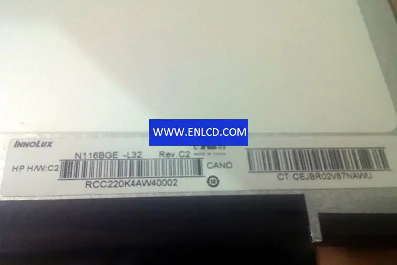 N116BGE-L32 Pannello LCD sostitutivo Innolux per laptop, PC Netbook