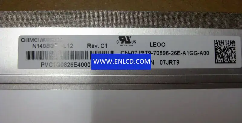 Remplacement du panneau LCD Innolux N140BGE-L12 pour ordinateur portable