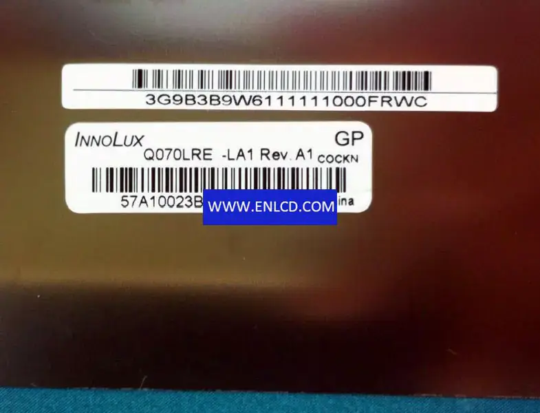 Q070LRE-LA1 Zamiennik panelu LCD Innolux do tabletu i tabletu