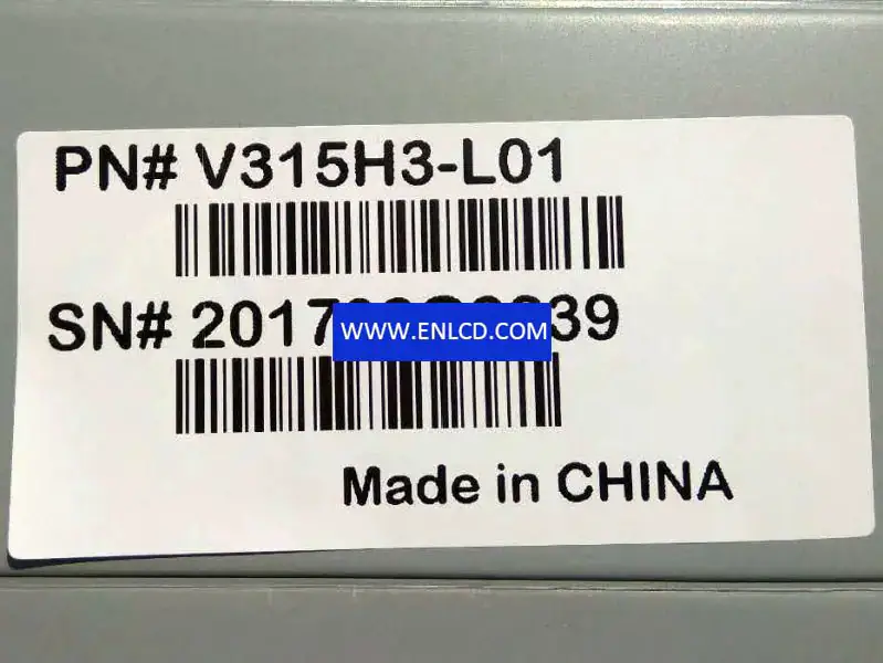 V315H3-L01 Innolux LCD panel replacement for TV Sets