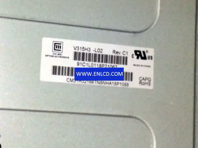 Remplacement du panneau LCD Innolux V315H3-L02 pour téléviseurs