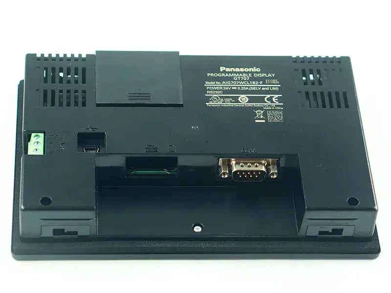 Panasonic AIG707WCL1B2-F Bedienfeld