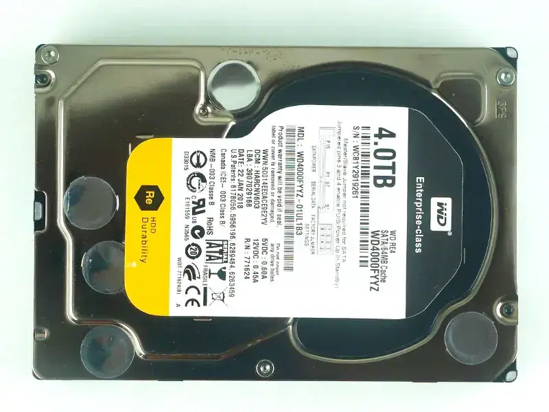 Western WD4000FYYZ HDD
