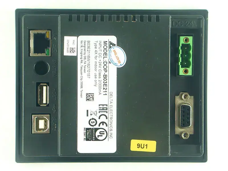 DELTA DOP-B03E211 タッチパネル