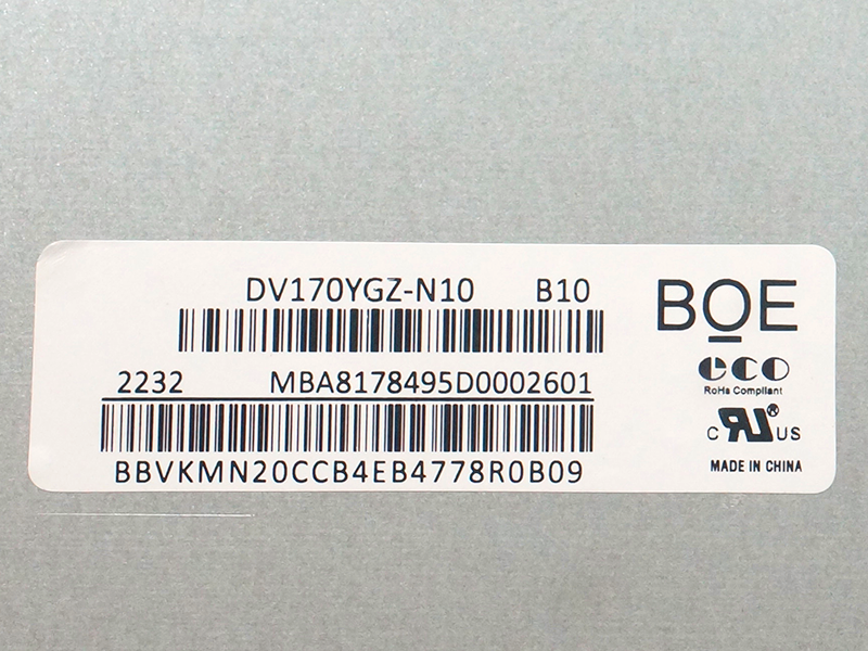 BOE DV170YGZ-N10 LCD