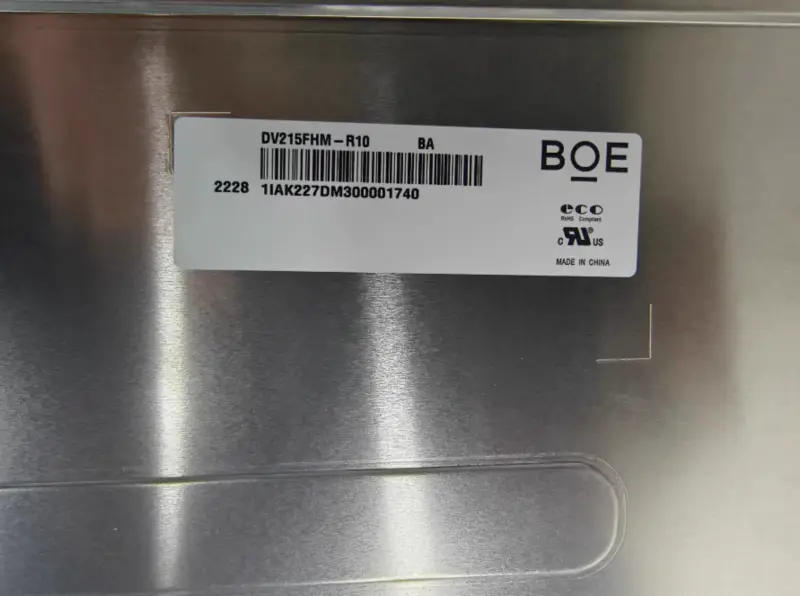 BOE DV215FHM-R10 Remplacement du panneau LCD
