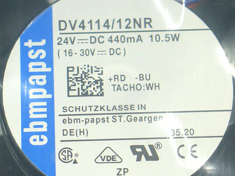 Wentylator Ebmpapst DV4114/12NR