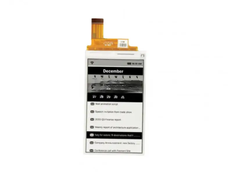 E Ink ED043WC3 LCD
