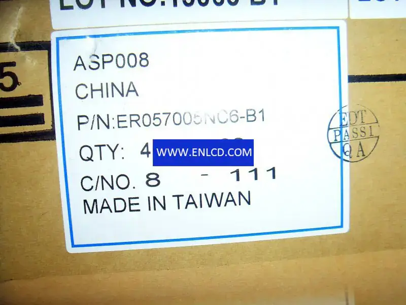 Remplacement du panneau LCD ER057005NC6 EDT
