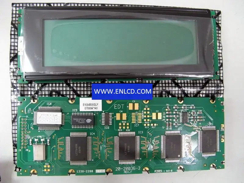 Remplacement du panneau LCD EW24B00GLY EDT pour applications industrielles