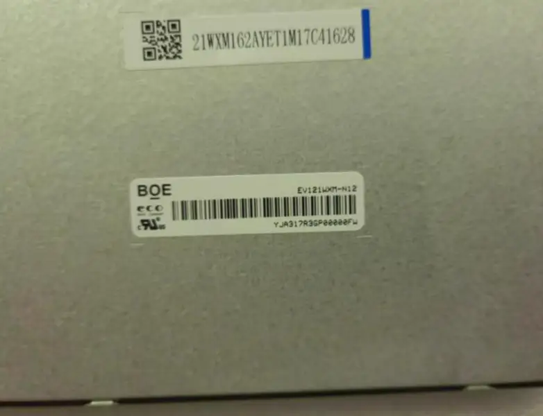EV121WXM-N12 BOE LCD panel replacement