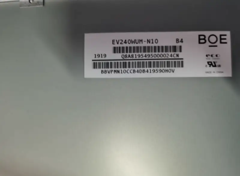 BOE EV240WUM-N10 LCD Panel