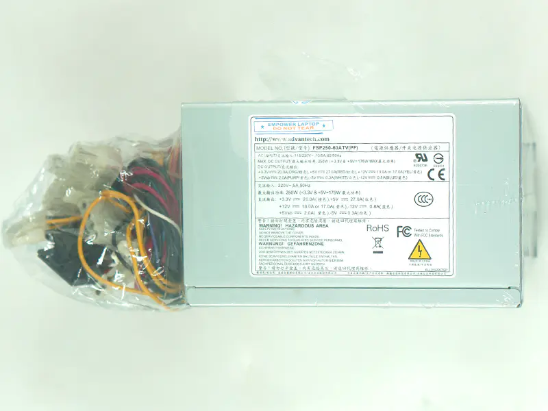 PSU For FSP Advantech ATX -5V 610L 250W Power Supply FSP250-60ATV(PF) FSP250-60GTV PS8-250ATX-ZE