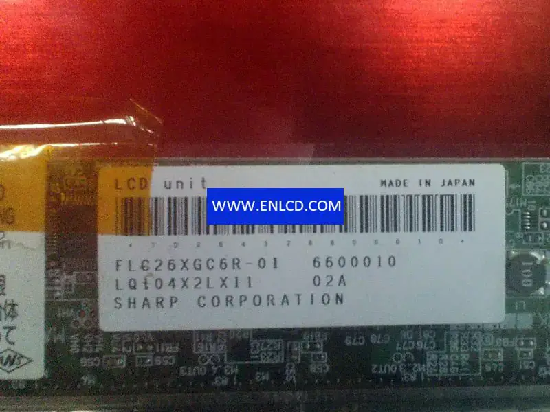 FLC26XGC6R Endüstriyel Uygulama için Fujitsu LCD panel değişimi