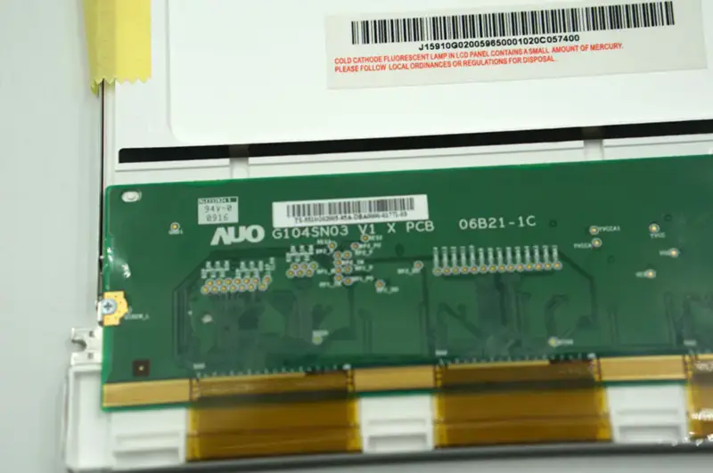 Remplacement du panneau LCD G104SN03 V1 AUO pour applications industrielles
