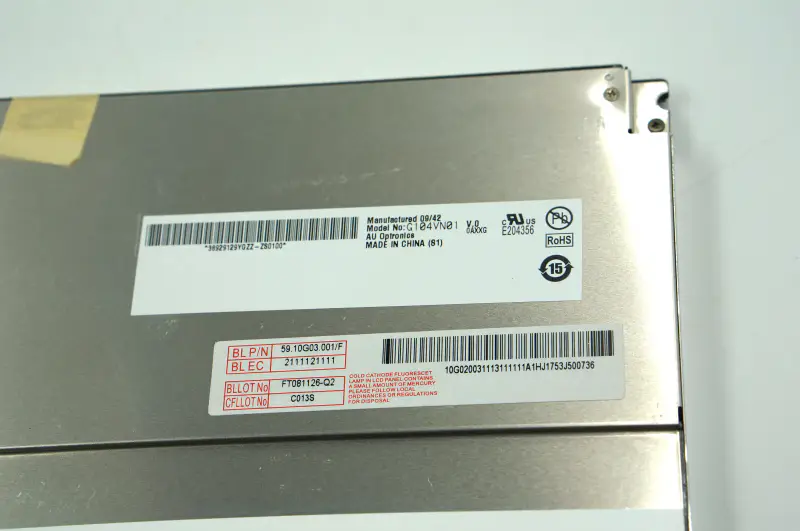 G104VN01 V0 AUO Zamiennik panelu LCD do zastosowań przemysłowych