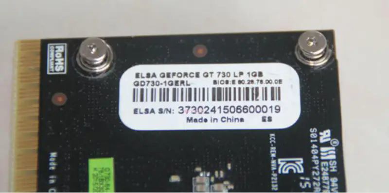 Carte graphique ELSA GEFORCE GT730 1G