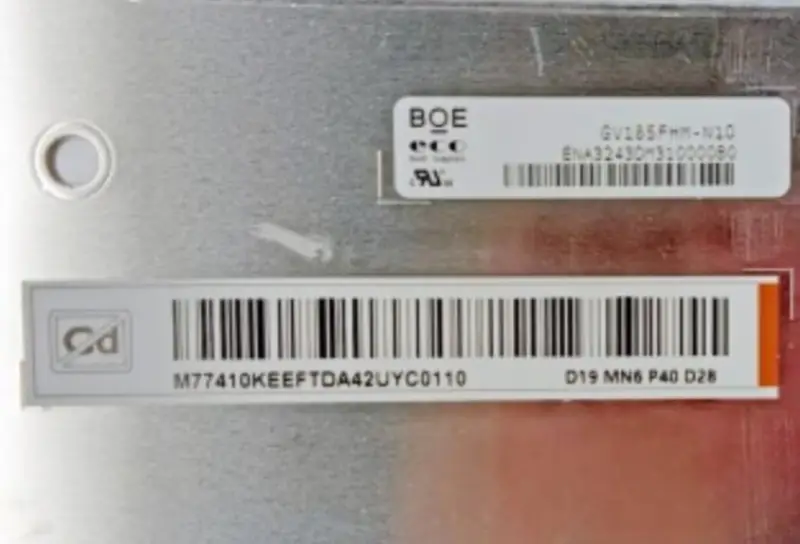 Wymiana panelu LCD GV185FHM-N10-DM31 BOE