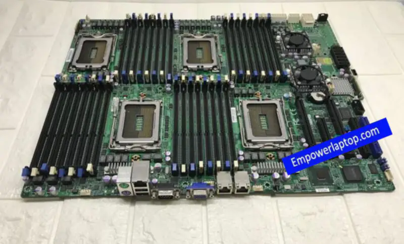 La carte mère SuperMicro H8QG6-F G34 AMD Four-way High-end Server prend en charge 16 cœurs