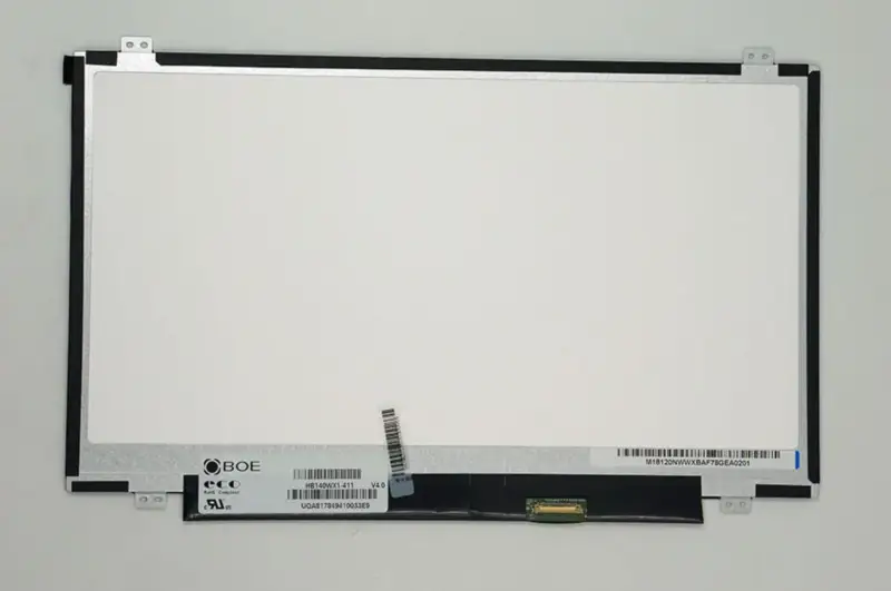 Substituição do painel LCD HB140WX1-411 BOE para laptop
