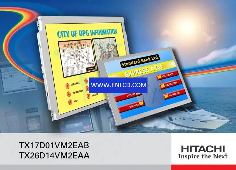 HITACHI TX17D01VM2EAB LCD