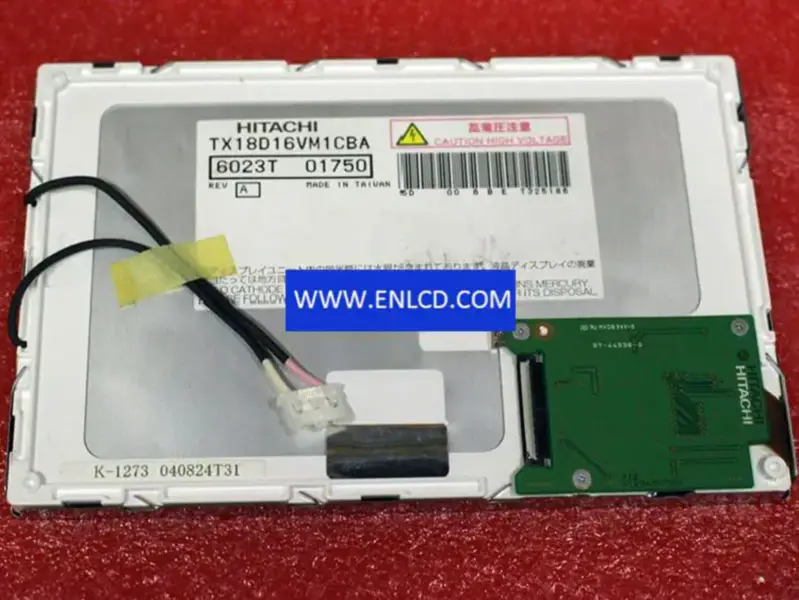 TX18D16VM1CBA KOE LCD panel replacement