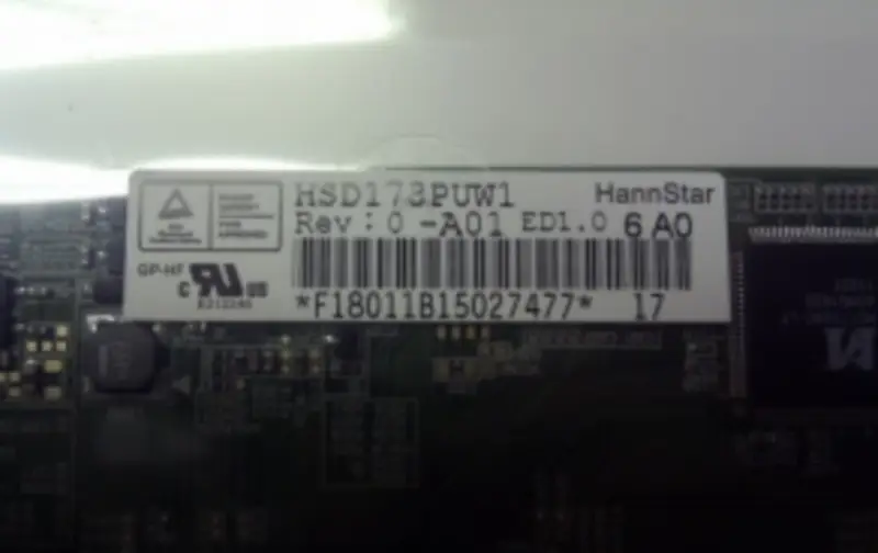 HannStar HSD173PUW1-A01 LCD panel replacement for Touch Panel